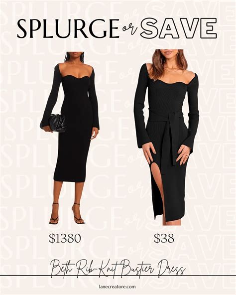 khaite beth dress dupe